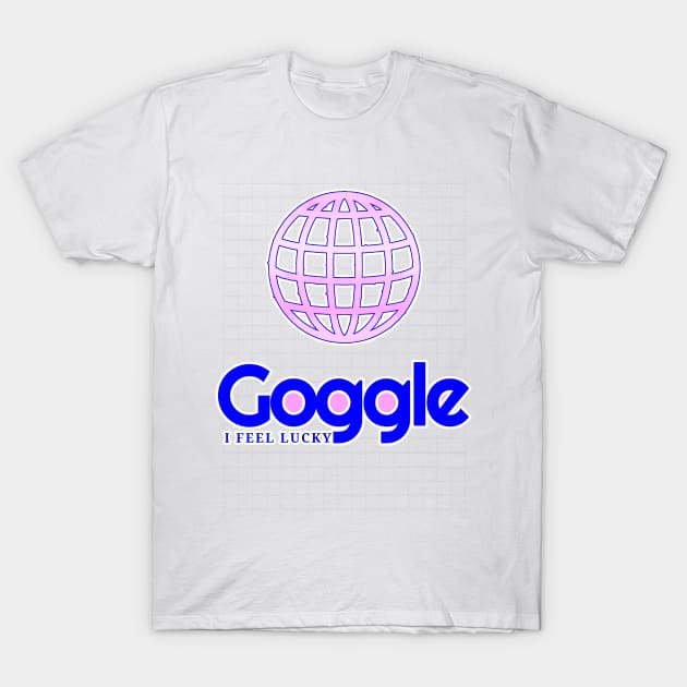 GOGGLE SEARCH T-Shirt by AizaBreathe